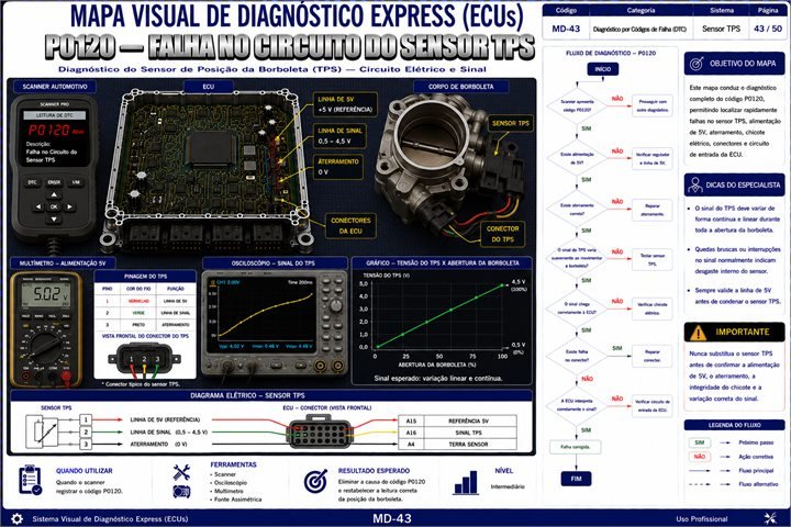 Mapa visual de diagnóstico MD-43